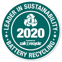 Leader in Sustainability 2020 - Call2Recycle Canada